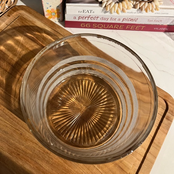 Vintage gold and frosted glass ice bucket - Picture 7 of 10